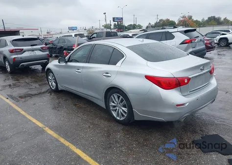 2015 Infiniti Q50 Premium from USA, damaged, VIN JN1BV7AP7FM348381